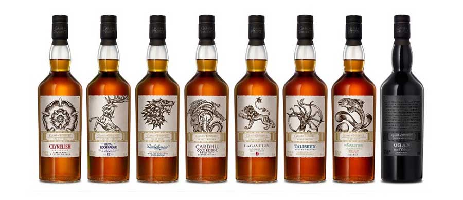 Johnnie Walker launches Game of Thrones inspired whisky to celebrate the hit TV series