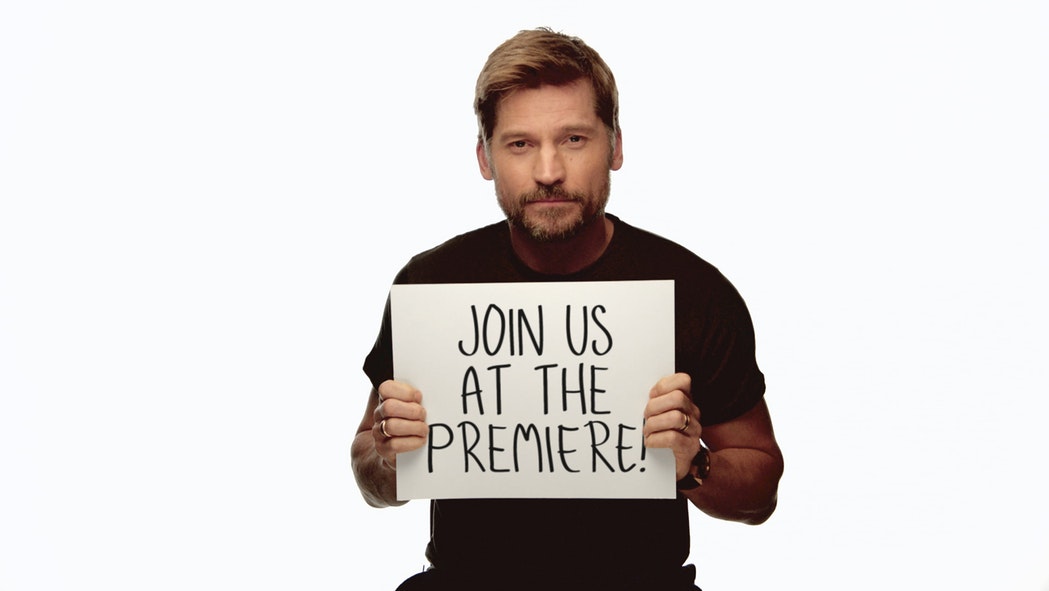 Nikolaj Coster-Waldau invites you to join him at Season 8 premiere