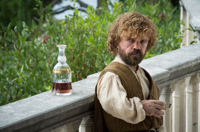 Television Programme: Game of Thrones with Peter Dinklage as Tyrion Lannister. Peter Dinklage, 'The Wars To Come', (Season 5, ep. 01) Game of Thrones - 2015. No Merchandising. Editorial Use Only. No Book Cover Usage Mandatory Credit: Photo by HBO/Everett/REX_Shutterstock (4705667g)