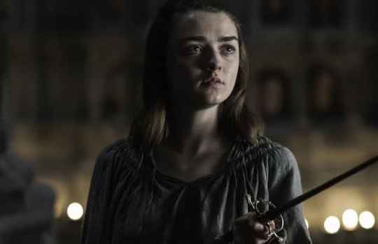 Arya Stark in Game of Thrones 