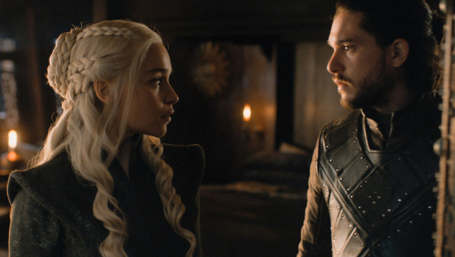 Jon Snow and Danaerys Targaryen