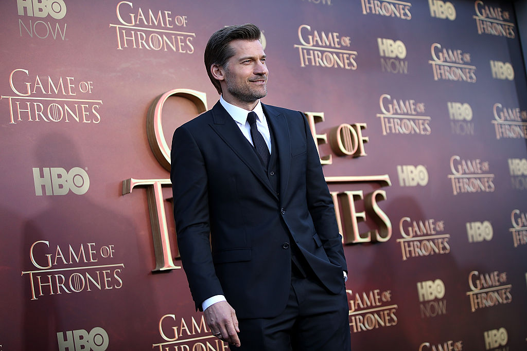 The 2015 premiere of Game of Thrones with Nikolaj Coster-Waldau