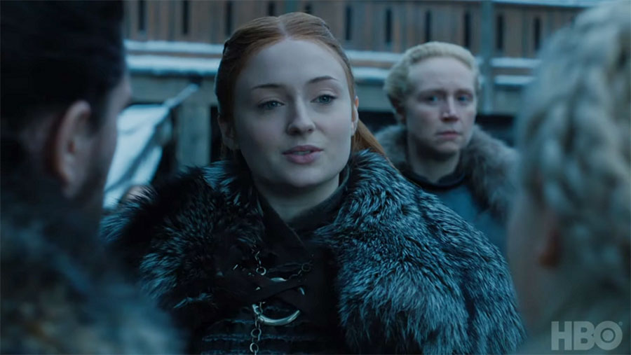 Sansa Stark meets Daenerys Targaryen in the latest Game Of Thrones Season 8 teaser