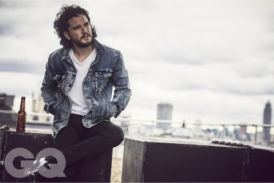 KIT HARINGTON ON LIFE AFTER THRONES - GQ Magazine Emily Ratajkowski Conditions of use - - The magazine has to feature at the bottom of any article referencing the GQ Interviews or article - The photos must not be cropped and feature in full with the water mark