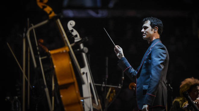 Ramin Djawadi conducting 'Game Of Thrones' In Concert - New York, New York