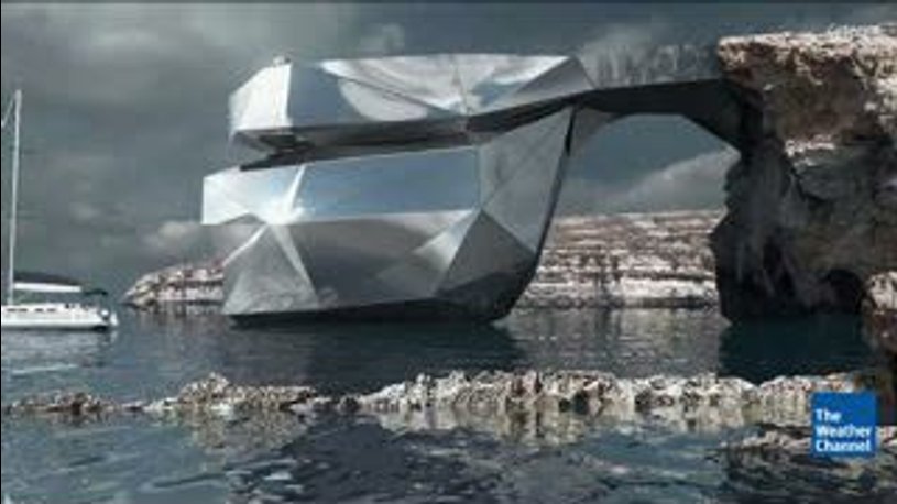 Malta’s Azure Window Could be Replaced by Mirrored Metal Arch