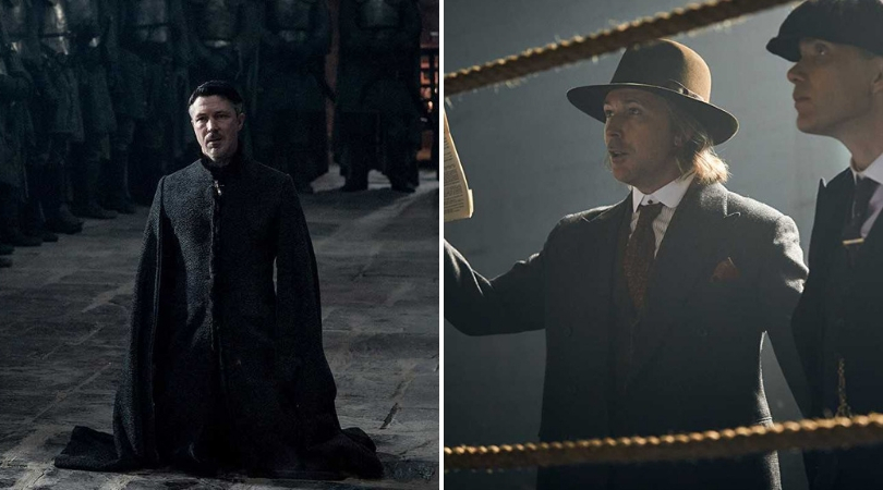 Aiden Gillen in 'GOT' and 'Peaky Blinders'.
(Source: IMDB)