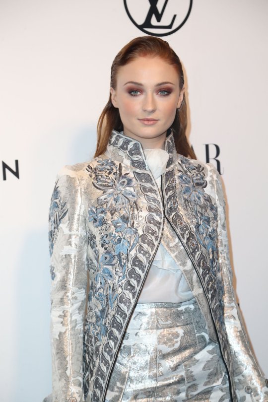 Mandatory Credit: Photo by Abel Fermin/REX/Shutterstock (9252931v) Sophie Turner Lincoln Center Corporate Fund Gala, Arrivals, New York, USA - 30 Nov 2017
