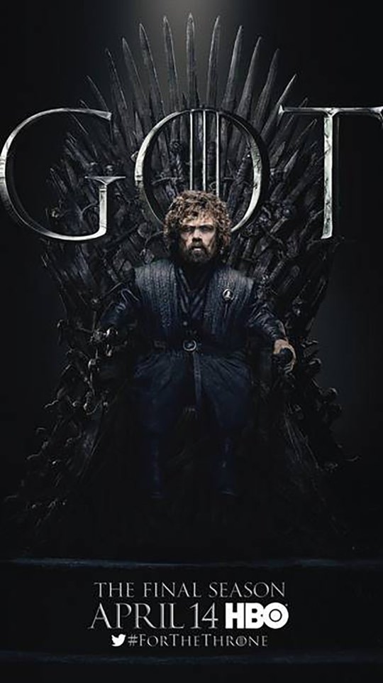 Picture: HBO Game Of Thrones season 8 posters