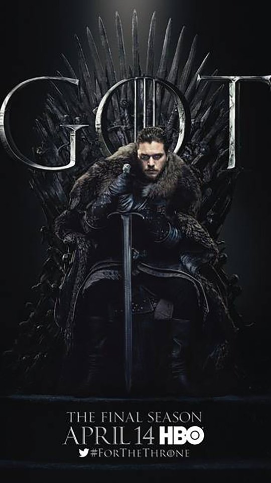 Picture: HBO Game Of Thrones season 8 posters