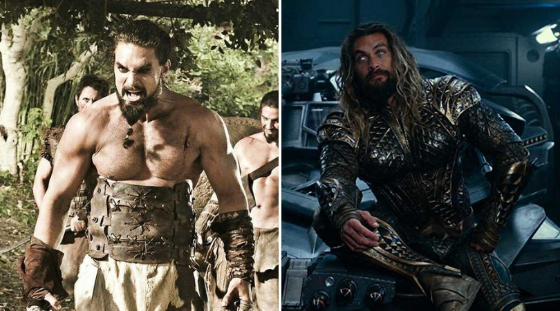 Jason Momoa in 'Game of Thrones' and 'Justice League'.
(Source: IMDB)