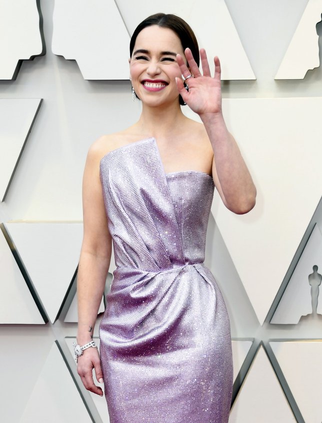 HOLLYWOOD, CALIFORNIA - FEBRUARY 24: Emilia Clarke attends the 91st Annual Academy Awards at Hollywood and Highland on February 24, 2019 in Hollywood, California. (Photo by Frazer Harrison/Getty Images)