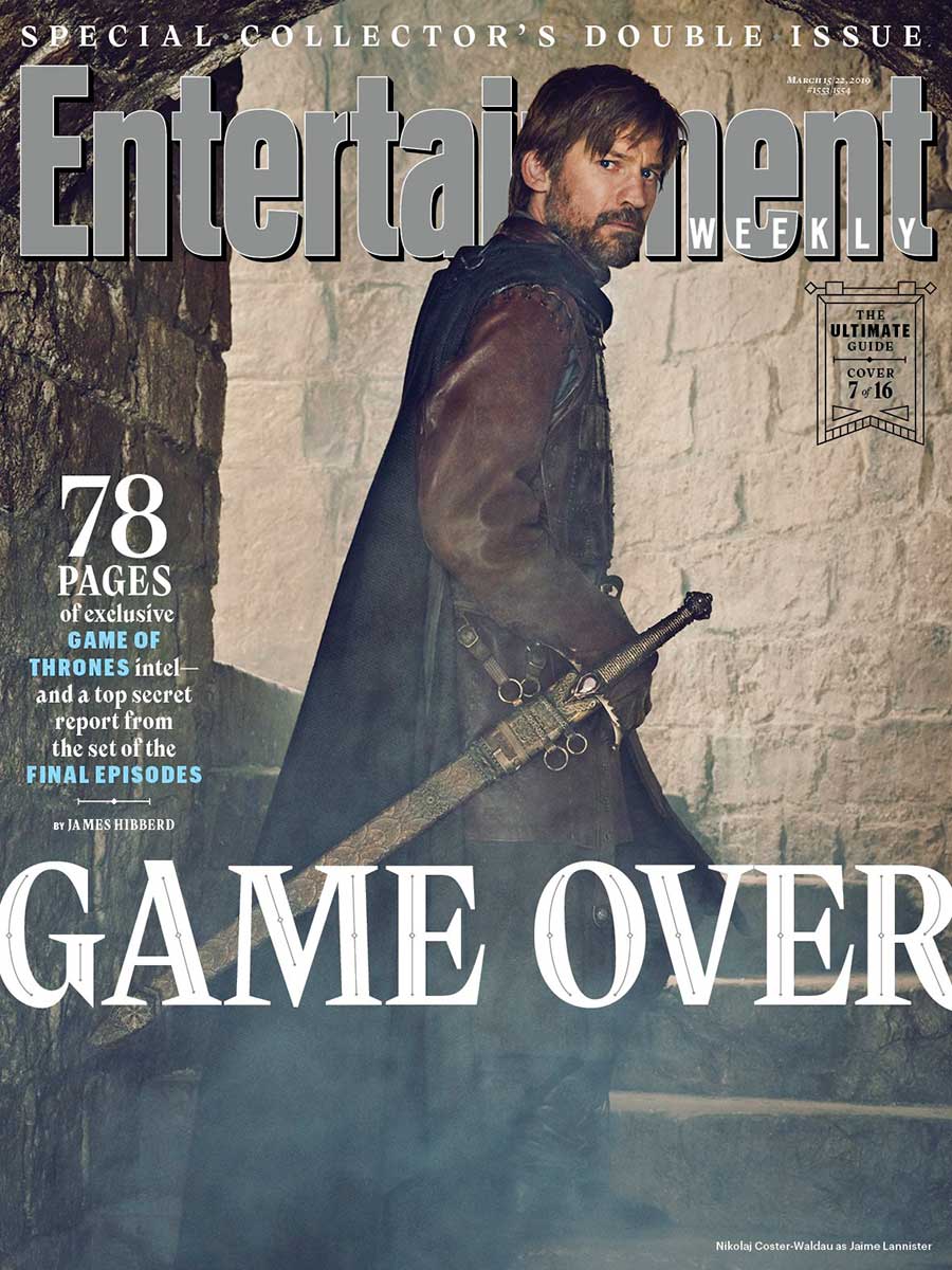 Entertainment Weekly releases 16 cover photos featuring Game Of Thrones characters 