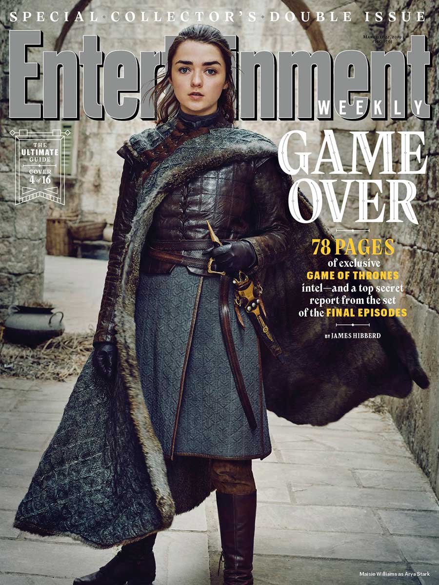 Entertainment Weekly releases 16 cover photos featuring Game Of Thrones characters 