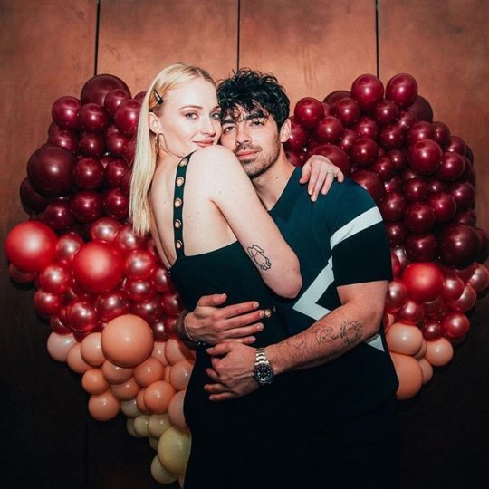 METRO GRAB from @joejonas Instagram Joe Jonas surprises Sophie Turner with Val Day birthday bash Credit: joejonash