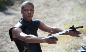 Jacob Anderson as Grey Worm.