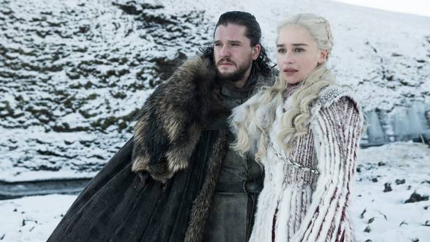 HBO has unveiled the first look at season eight of Game Of Thrones (Helen Sloan/HBO/PA)