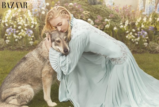 Picture: Harper???s Bazaar UK/ Richard Phibbs Sophie Turner stars on the cover of Harper???s Bazaar UK