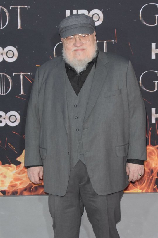 New York, NY - NEW YORK, NY - APRIL 3: George R. R. Martin attends the premire for the final season of 'Game of Thrones' on April 3, 2019 in New York, NY. Photo: imageSPACE /MediaPunch Pictured: George R. R. Martin BACKGRID USA 4 APRIL 2019 BYLINE MUST READ: MediaPunch / BACKGRID USA: +1 310 798 9111 / usasales@backgrid.com UK: +44 208 344 2007 / uksales@backgrid.com *UK Clients - Pictures Containing Children Please Pixelate Face Prior To Publication*