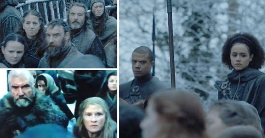 The Northerner's reactions to seeing black people for the first time (Picture: HBO)