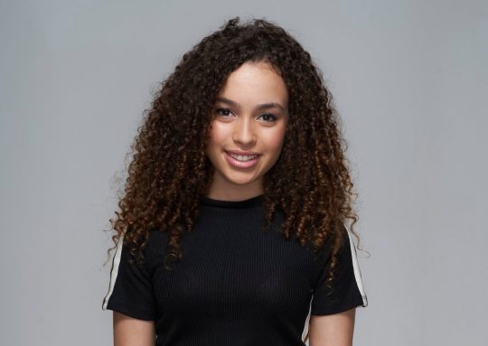 WARNING: Embargoed for publication until 00:00:01 on 06/12/2018 - Programme Name: Almost Never - TX: n/a - Episode: Almost Never - Iconics (No. n/a) - Picture Shows: ***STRICTLY EMBARGOED UNITIL THURSDAY 06/12/2018 00:00:01*** Mya (Mya-Lecia Naylor) - (C) BBC - Photographer: Simon Ridgeway