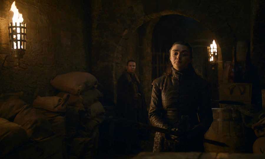 Maisie Williams initially thought that the Arya-Gendry scene was a prank