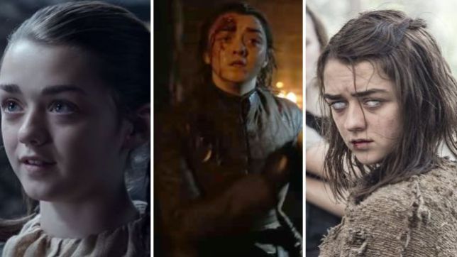 Arya Stark through the ages 