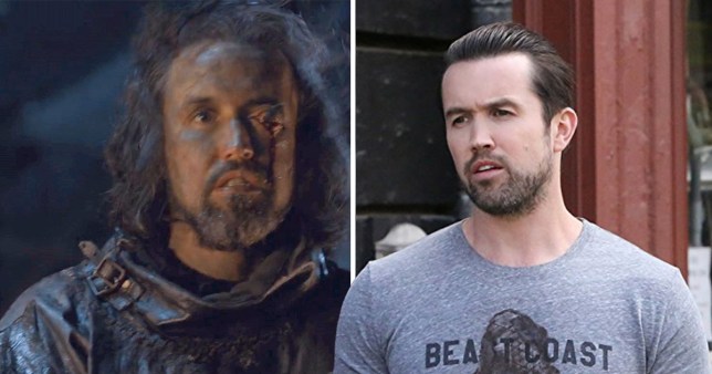 Rob McElhenney cameo in Game Of Thrones