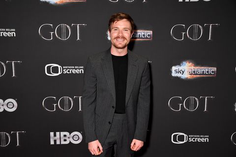 Joe Dempsie arrives at the "Game of Thrones" season finale premiere