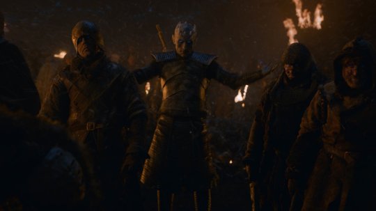 The Night King in Game of Thrones