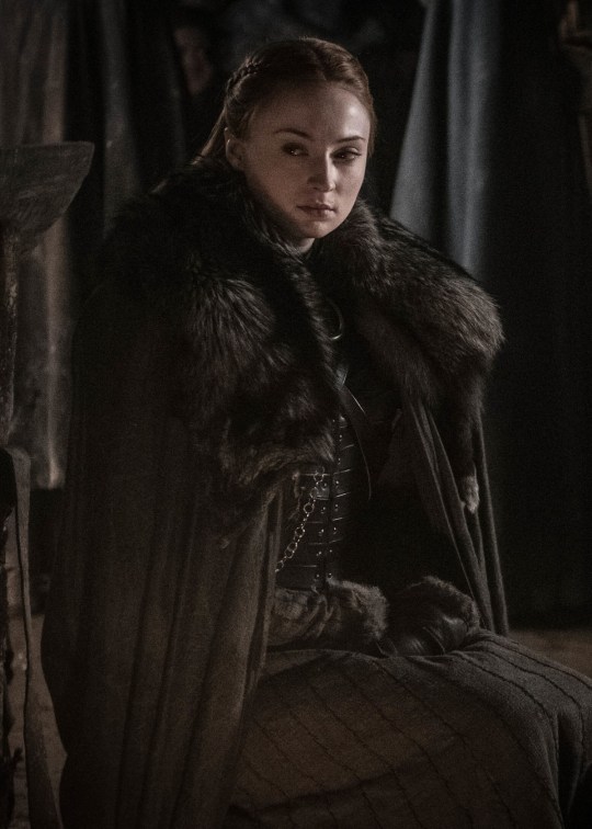 Sophie Turner as Sansa Stark