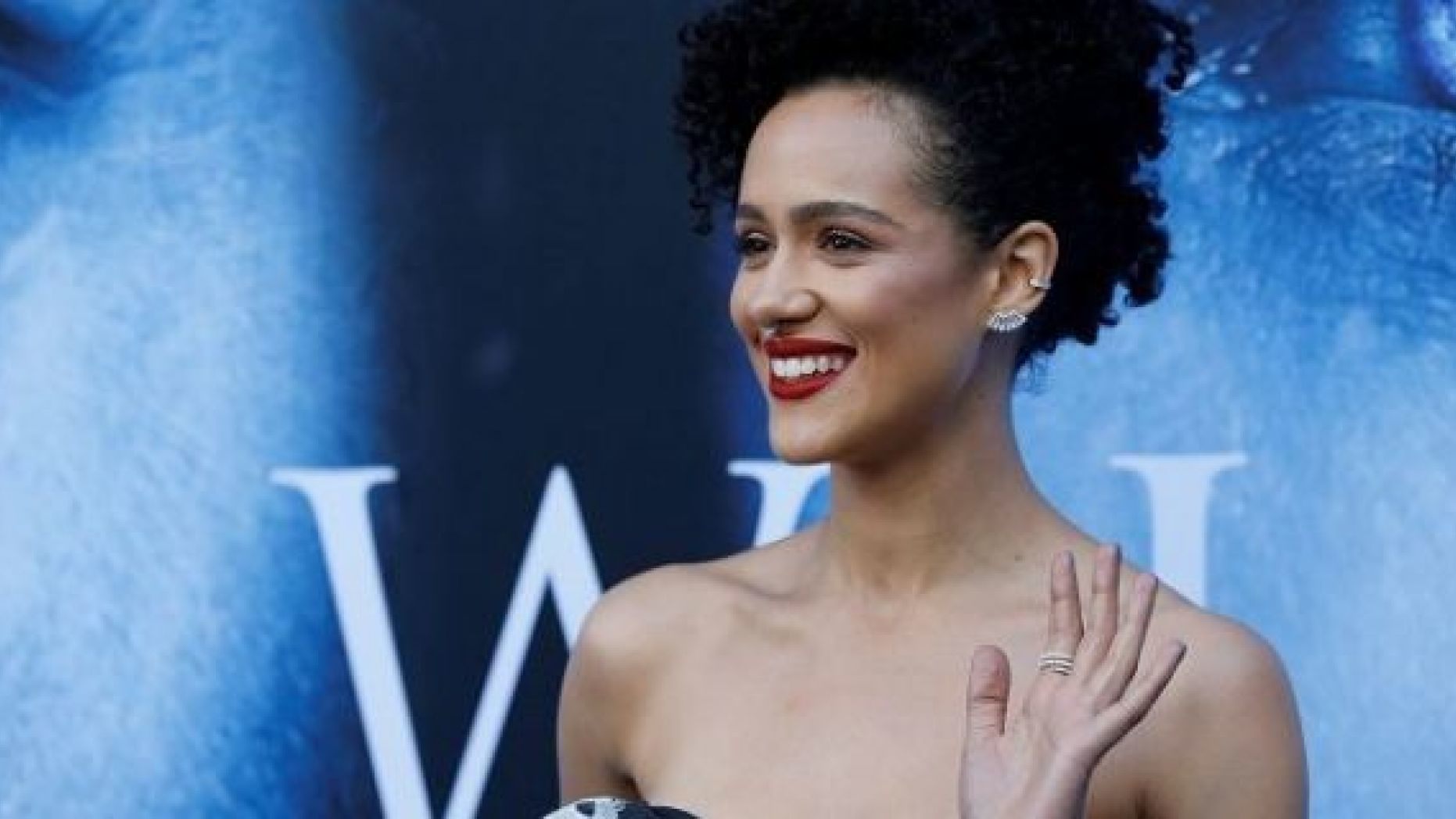 "Game of Thrones" star Nathalie Emmanuel said she reported the man who posted the racist and misogynist comment.