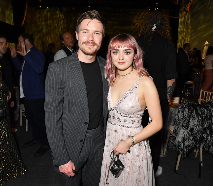 Joe Dempsie and Maisie Williams at the &ldquo;Game of Thrones&rdquo; final season premiere in Belfast, Northern Ireland