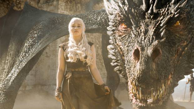 Emilia Clarke as Daenerys in Game Of Thrones (HBO)