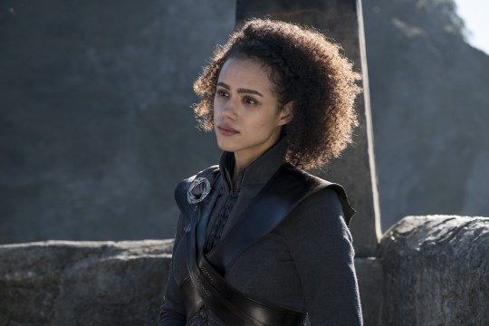 Nathalie Emmanuel as Messandei in Game of Thrones