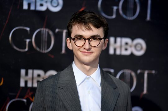 Mandatory Credit: Photo by Stephen Lovekin/REX (10185766dj) Isaac Hempstead Wright 'Game of Thrones' season eight premiere, Arrivals, New York, USA - 03 Apr 2019