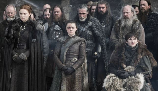 Arya STark has a black eye in episode four of Game Of Thrones season 8