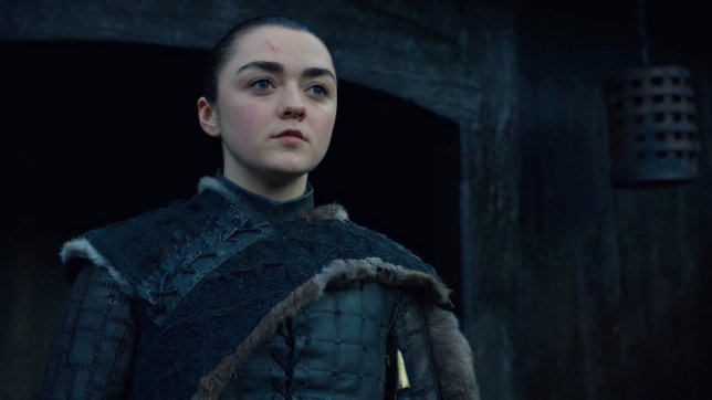 Maisie Williams as Arya Stark