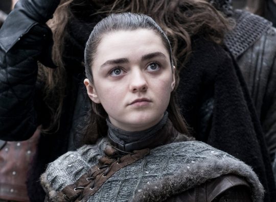 TV HANDOUT: GAME OF THRONES - SEASON 8. Arya Stark [Maisie Williams]