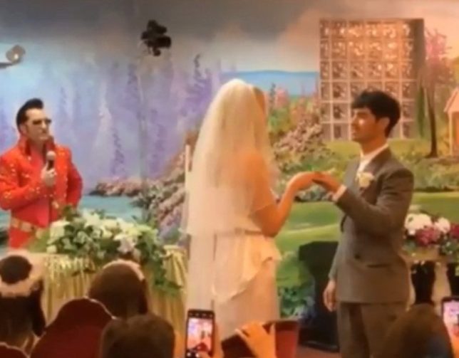 Sophie Turner marries Joe Jonas in a Las Vegas wedding