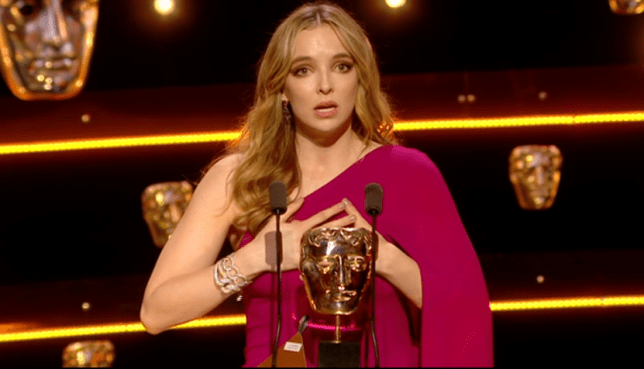 Jodie Comer at the TV Baftas 2019