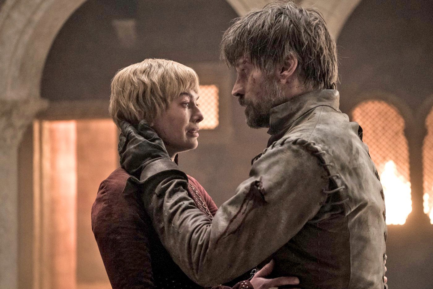 Cersei and Jaime Lannister in Game of Thrones season 8 The Bells