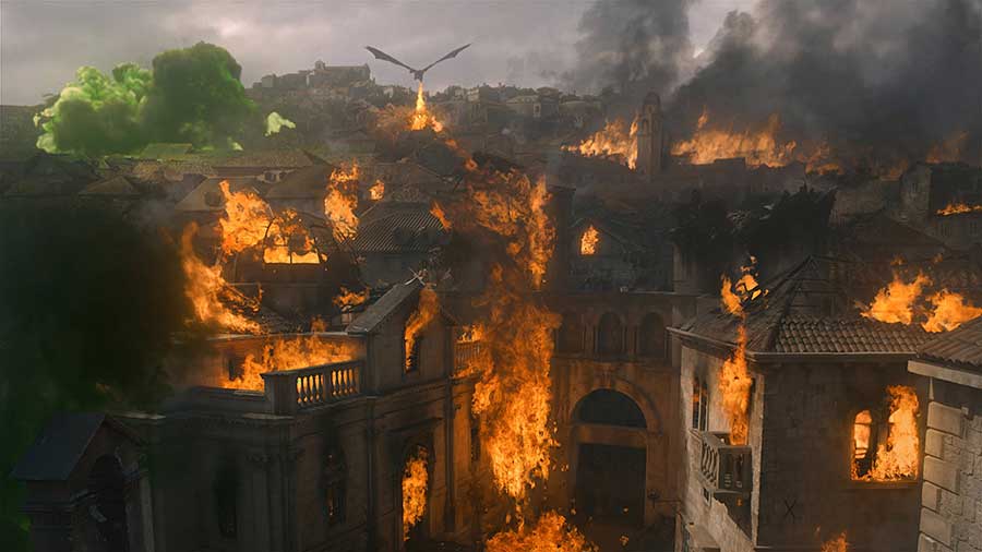 Neil DeGrasse Tyson explains how dragonfire destroyed the buildings of King's Landing