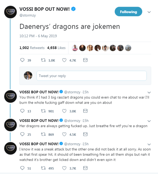 Stormzy's Game Of Thrones rant 