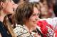 HOUSTON, TX - MAY 10: Emilia Clarke attends Game Six of the Western Conference Semifinals between the Golden State Warriors and the Houston Rockets during the 2019 NBA Playoffs on May 10, 2019 at the Toyota Center in Houston, Texas. NOTE TO USER: User expressly acknowledges and agrees that, by downloading and/or using this photograph, user is consenting to the terms and conditions of the Getty Images License Agreement. Mandatory Copyright Notice: Copyright 2019 NBAE (Photo by Andrew D. Bernstein/NBAE via Getty Images)