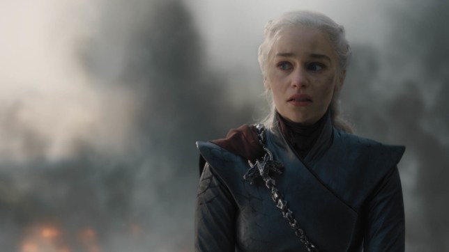 Emilia Clarke as Daenerys Targaryen in Game of Thrones