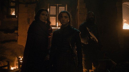 Melisandre and Arya Game of Thrones