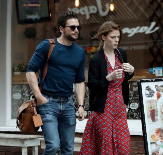 Kit Harington and Rose Leslie