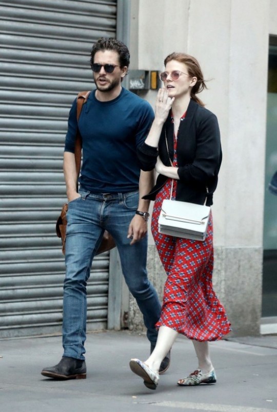 Kit Harington and Rose Leslie