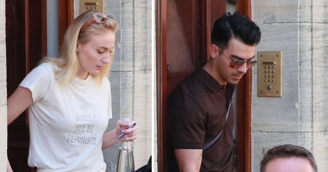 Sophie Turner and Joe Jonas in France for their wedding 